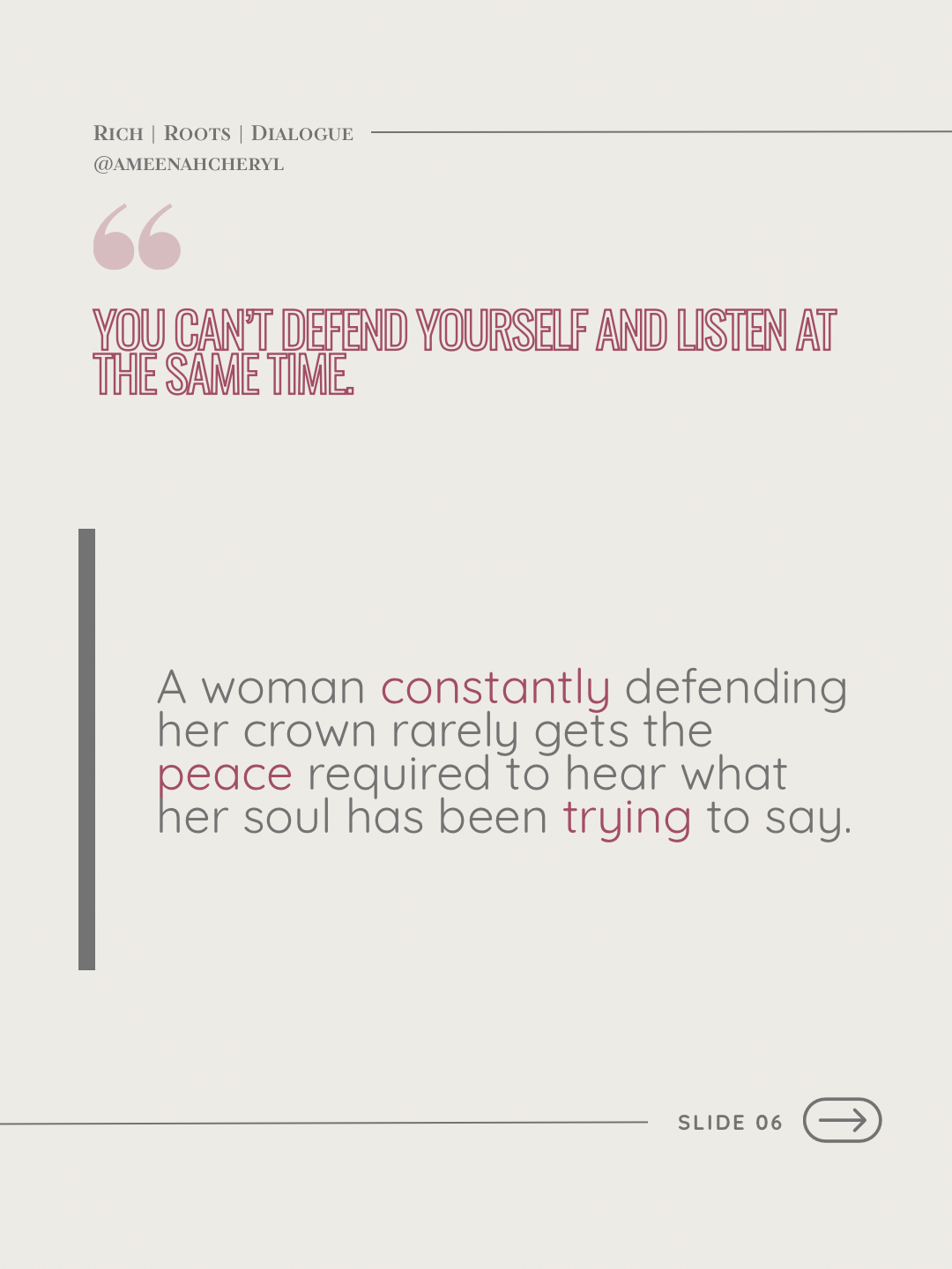 Sisterhood reflection 7 of 8