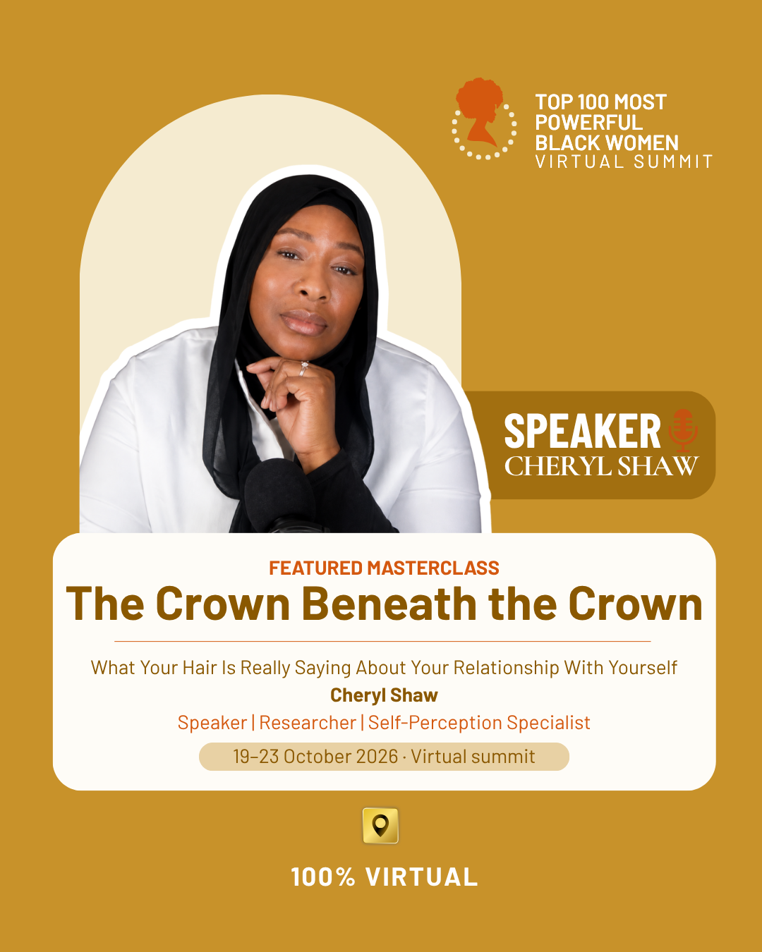 Cheryl Shaw — featured masterclass: The Crown Beneath the Crown